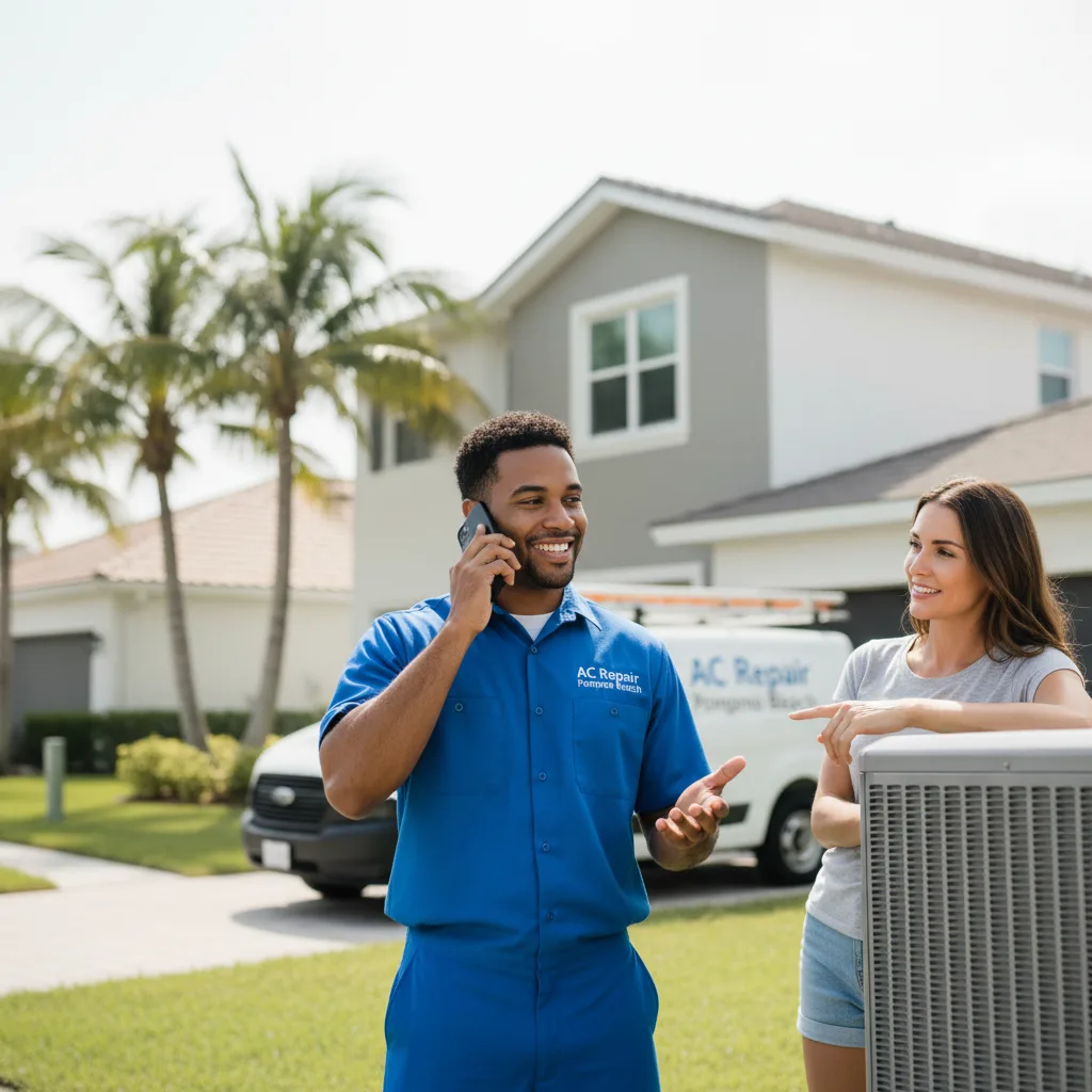 AC Repair Pompano Beach customer support in Sanostee